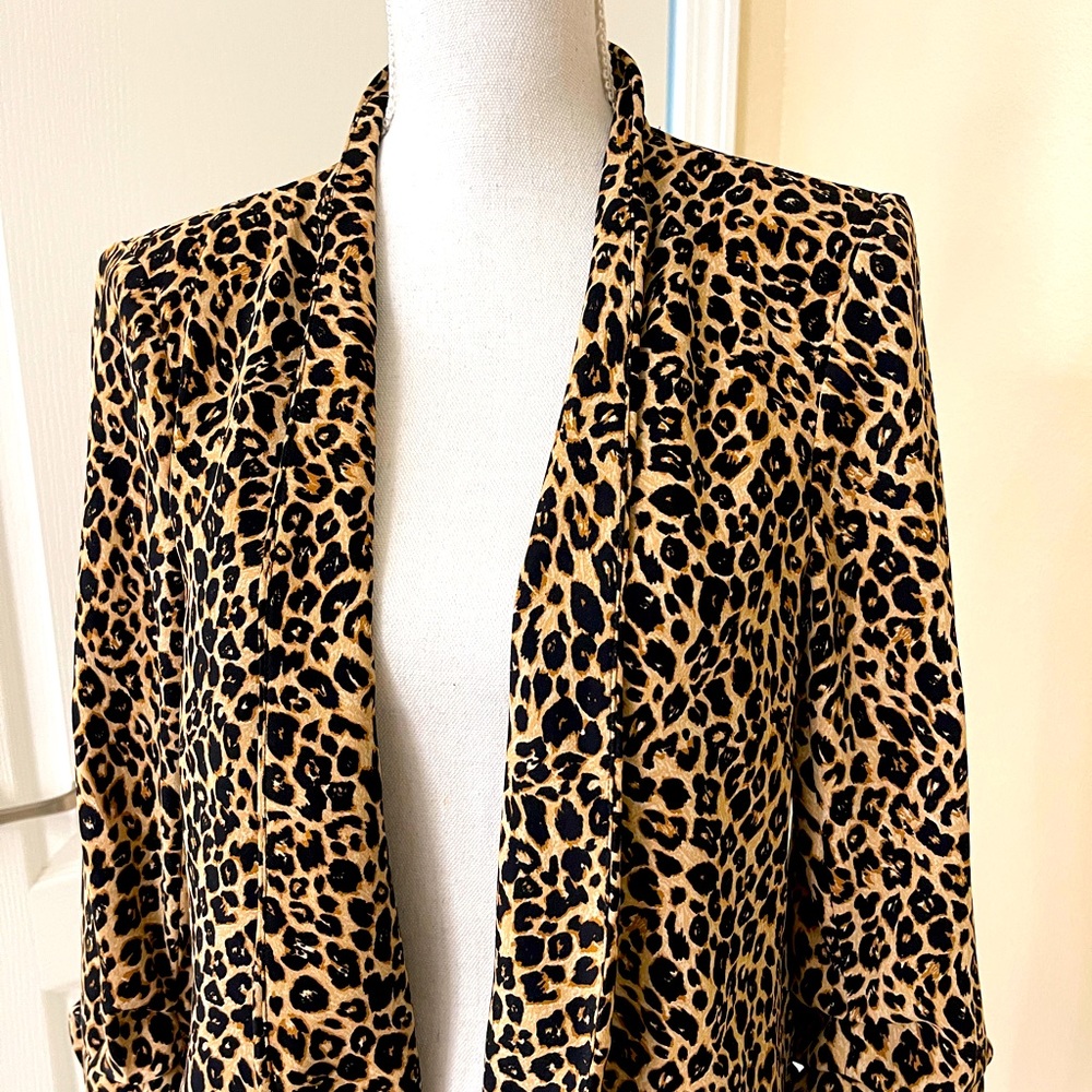 Leopard Print Modern Jacket - image 1